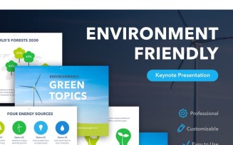 Environment Friendly - Keynote template