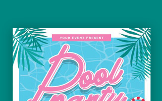 Pool Party Flyer - Corporate Identity Template