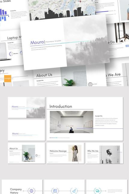 Template #91552 Creative Simple Webdesign Template - Logo template Preview