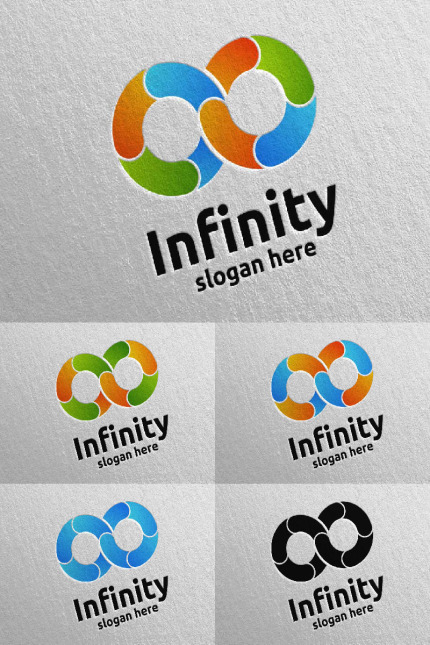 Kit Graphique #91596 Infinity Infinite Divers Modles Web - Logo template Preview