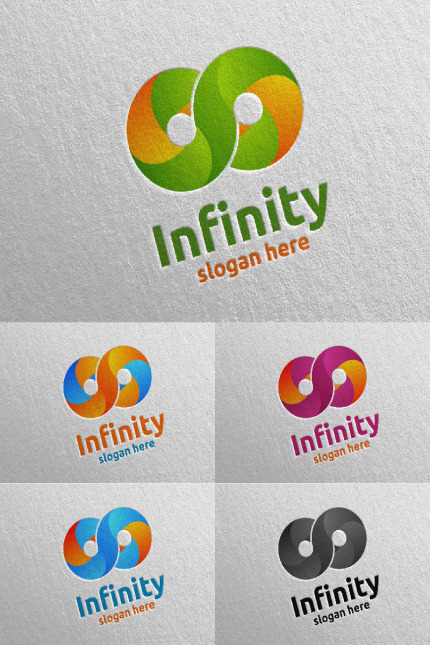 Kit Graphique #91597 Infinity Infinite Divers Modles Web - Logo template Preview