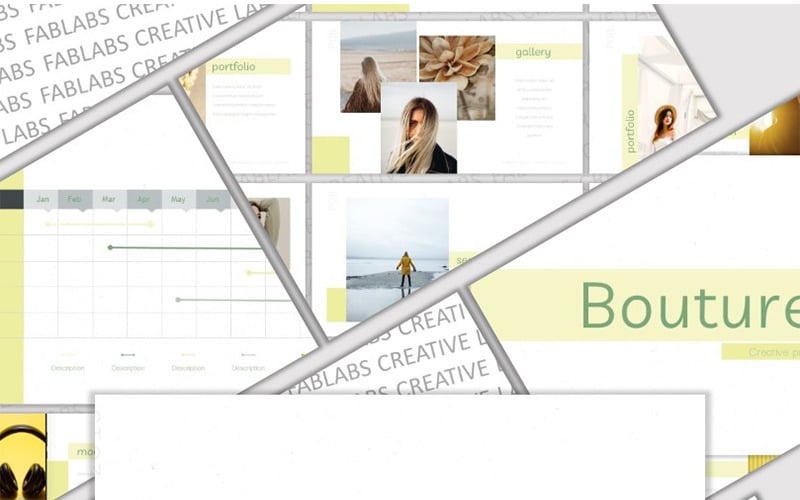 Bouture PowerPoint template PowerPoint Template
