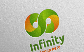Infinity loop Design 12 Logo Template