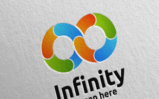 Infinity loop Design 13 Logo Template