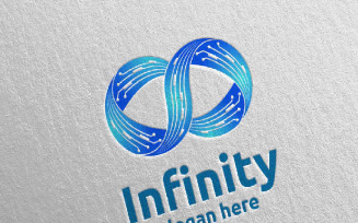 Infinity loop Design 14 Logo Template