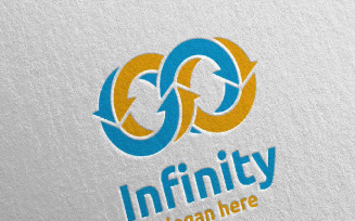 Infinity loop Design 15 Logo Template