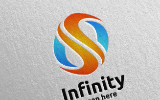 Infinity loop Design 16 Logo Template
