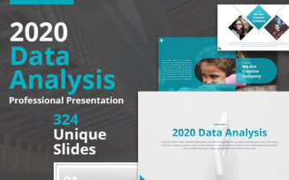 2020 Data Analysis PowerPoint template