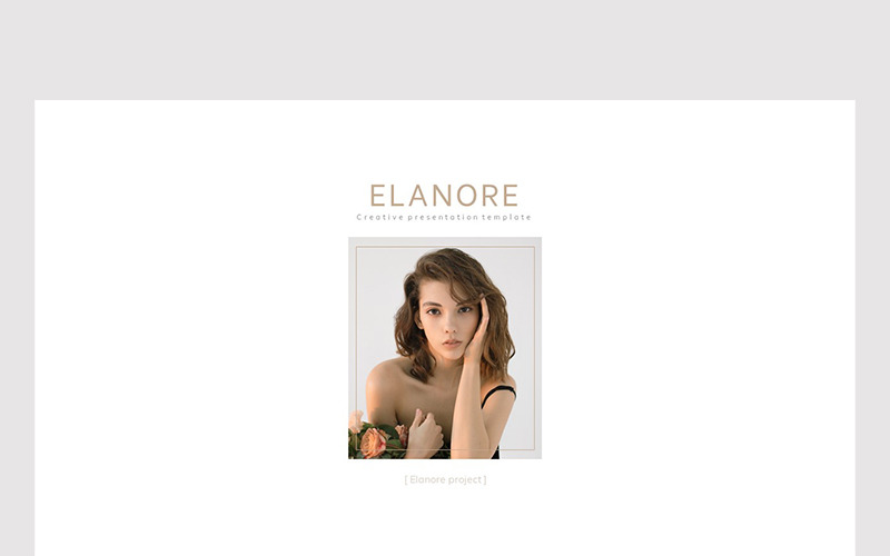 Elanore PowerPoint template PowerPoint Template