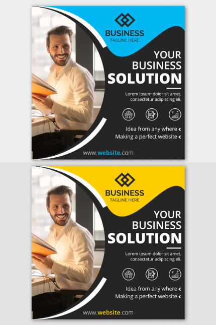 Template #91875 Flyer Business Webdesign Template - Logo template Preview