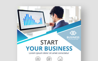 Business web Post banner template Social Media Template