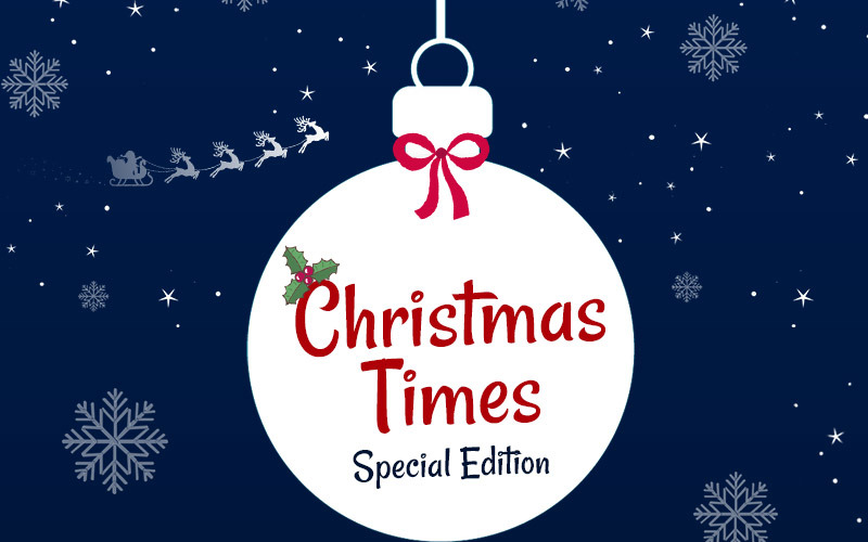 Christmas Times Presentation PowerPoint template PowerPoint Template