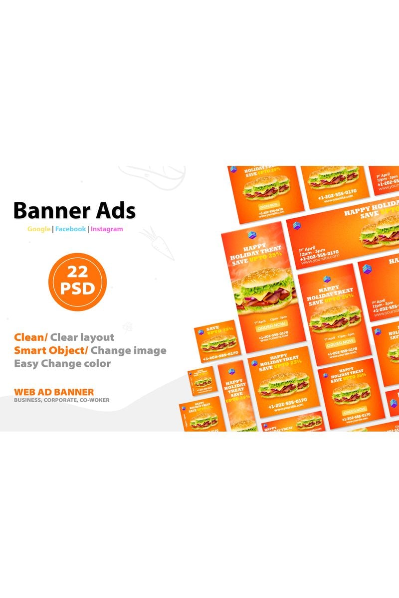 Food banner V.1 Social Media - screenshot