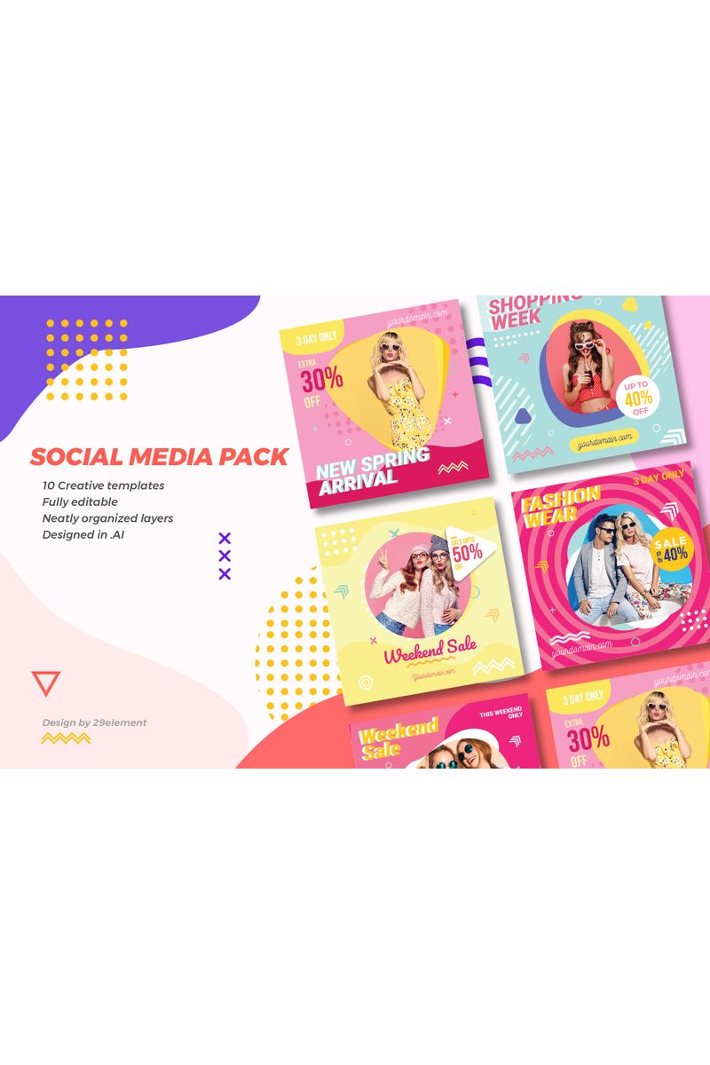 Instagram Fashion Banner V 1 2 Social Media 91864