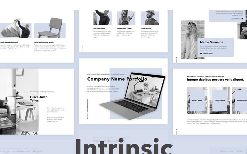 Intrinsic PowerPoint template PowerPoint Template