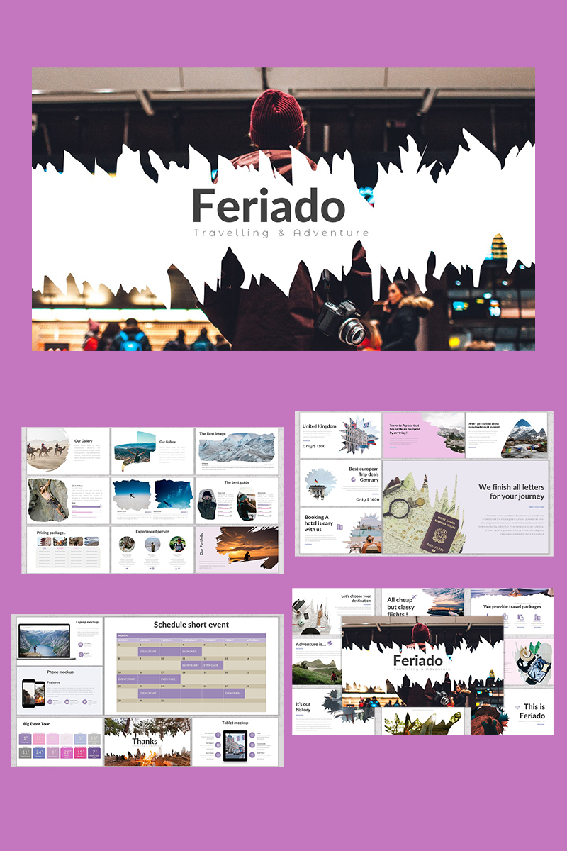 Plantilla PowerPoint "Feriado" #91834 - captura de pantalla