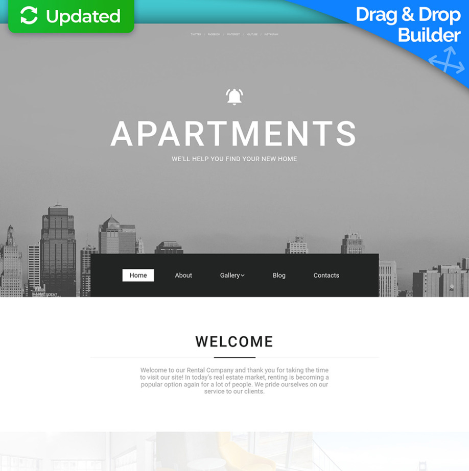 Real Estate Website Design With Blog Functionality MotoCMS