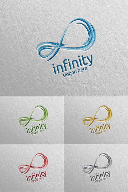 Template #91921 Infinite Multimedia Webdesign Template - Logo template Preview