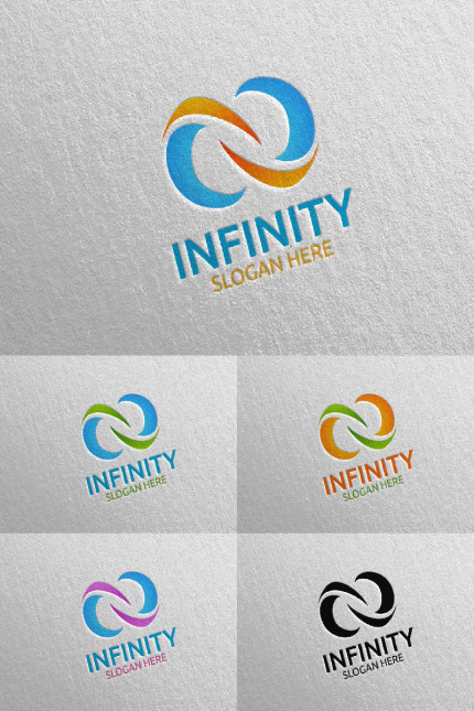 Template #91929 Infinite Multimedia Webdesign Template - Logo template Preview