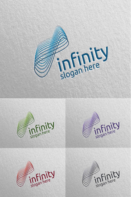 Template #91931 Infinite Multimedia Webdesign Template - Logo template Preview