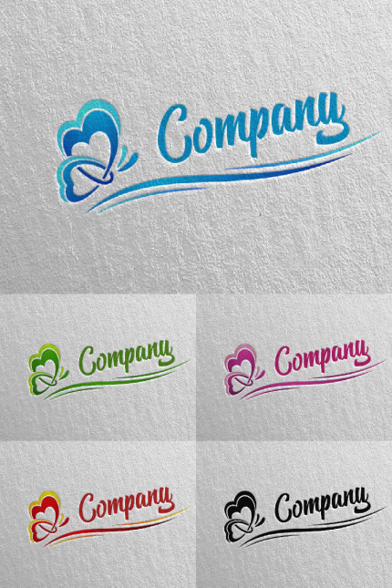 Template #91940 Logo Flower Webdesign Template - Logo template Preview