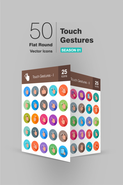 Template #91976 Gestures Icon Webdesign Template - Logo template Preview