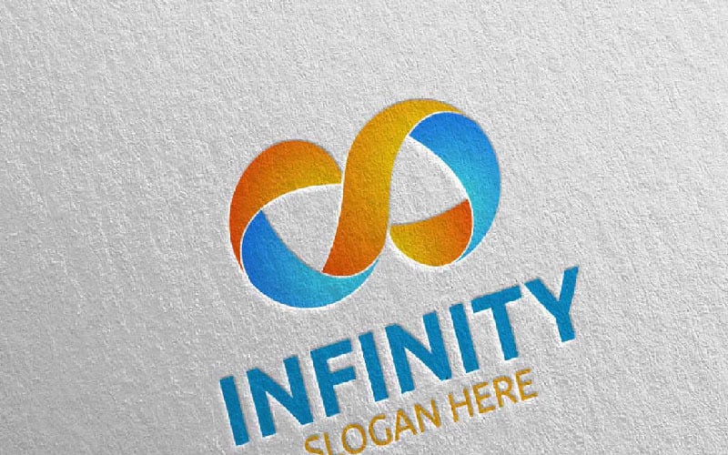 Infinity loop Design 20 Logo Template