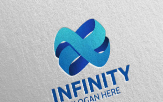 Infinity loop Design 22 Logo Template