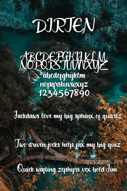 Template #92003 Typography Presentation Webdesign Template - Logo template Preview