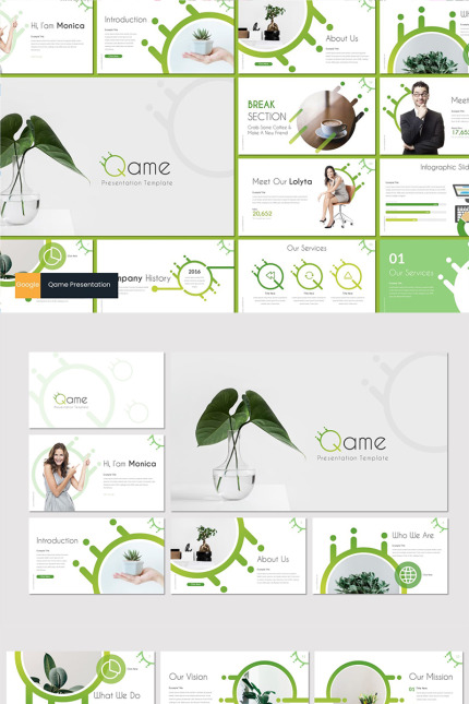 Template #92045 Creative Simple Webdesign Template - Logo template Preview