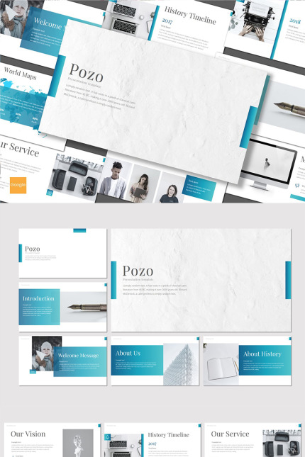 Template #92046 Creative Simple Webdesign Template - Logo template Preview