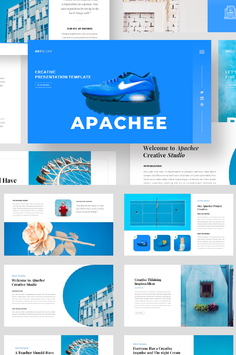 Apachee - Creative Business Google Slides