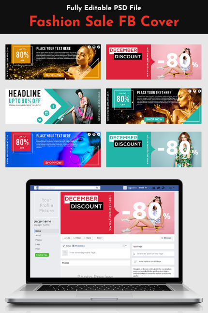 Template #92087 Fashion Friday Webdesign Template - Logo template Preview