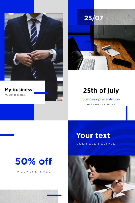 Template #92088 Business Template Webdesign Template - Logo template Preview