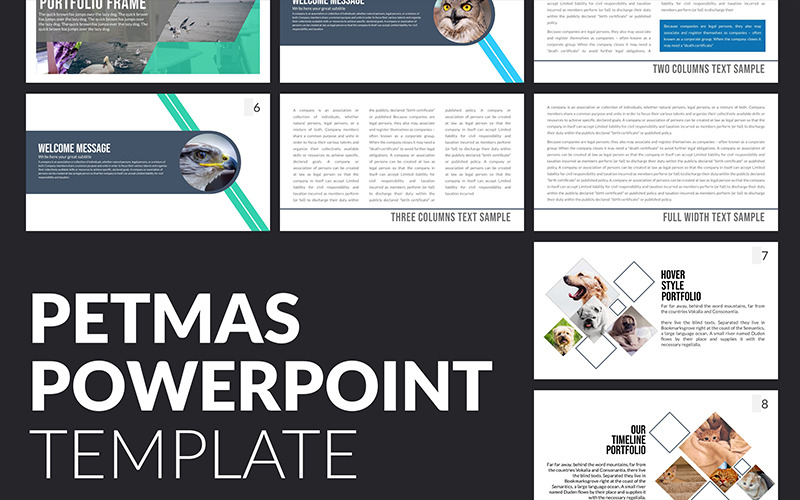 Animal PowerPoint template PowerPoint Template
