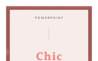 CHIC PowerPoint template