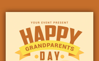 Grandparents Day Flyer - Corporate Identity Template