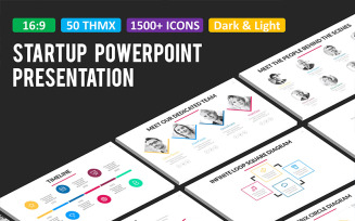 Startup Business PowerPoint template