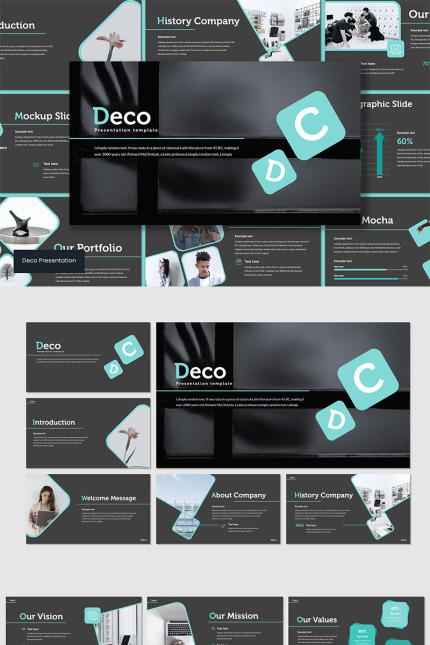Template #92127 Creative Simple Webdesign Template - Logo template Preview