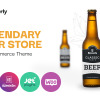 Brewerly - Engaging And Multifunctional Beer Shop Template WooCommerce Theme