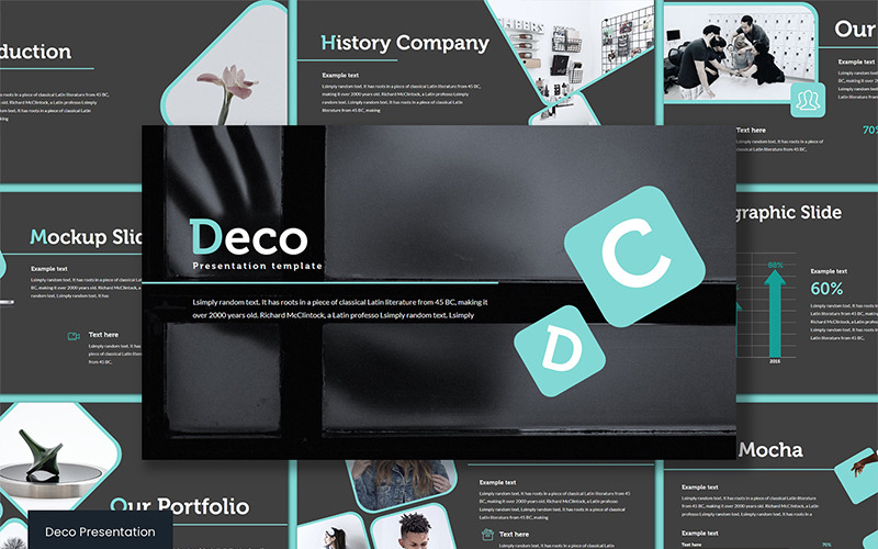 Deco PowerPoint template PowerPoint Template