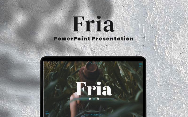 Fria PowerPoint template PowerPoint Template
