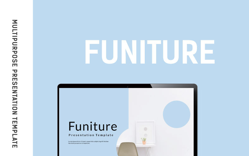 Funiture PowerPoint template PowerPoint Template
