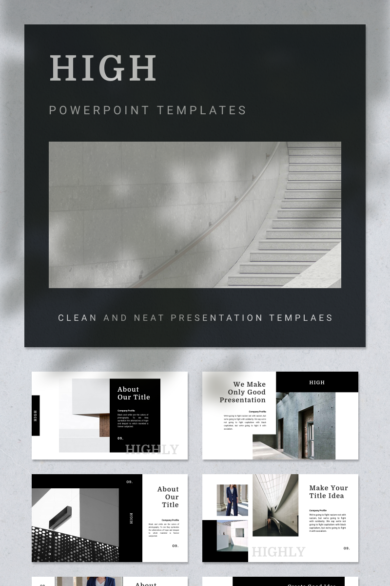 HIGH PowerPoint Template