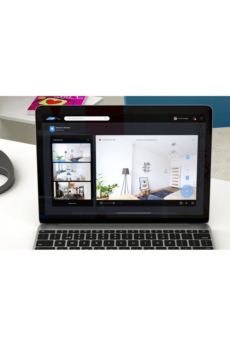 Smart Home Admin Camera Ui kit UI Elements - screenshot