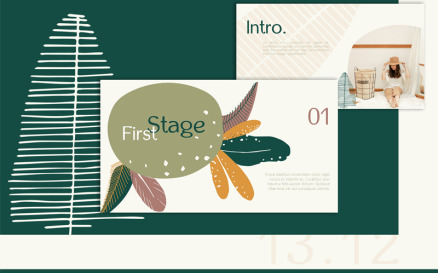 Flora 13.12 PowerPoint Template