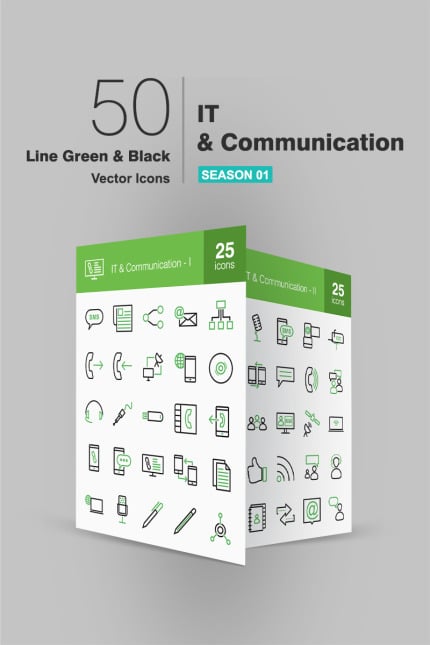 Template #92346 Icon Communication Webdesign Template - Logo template Preview