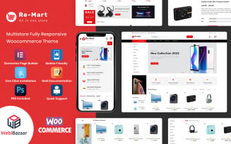 Remart - MultiPurpose Electronic Store WooCommerce Theme