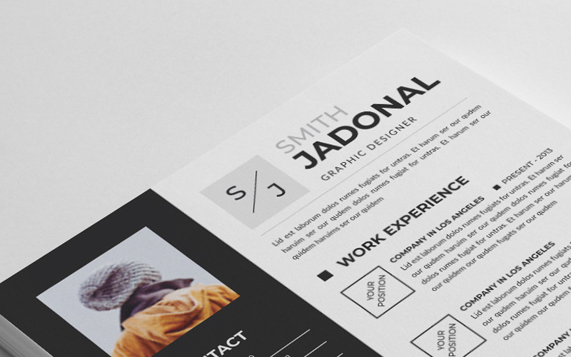 Smith Jadonal Word Resume Template