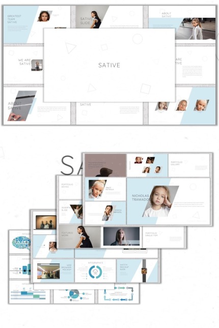 Template #92434 Best Googleslide Webdesign Template - Logo template Preview